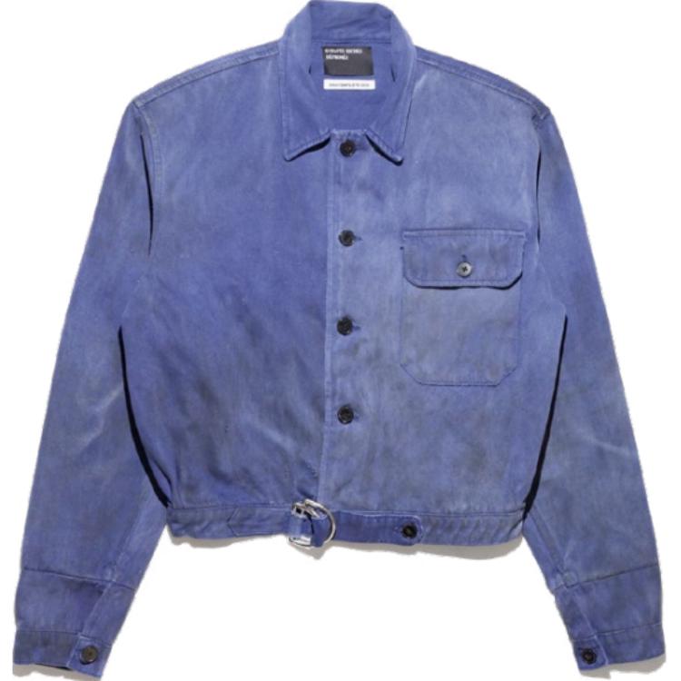 ENFANTS RICHES DEPRIMES Выцветшая джинсовая куртка с принтом, White