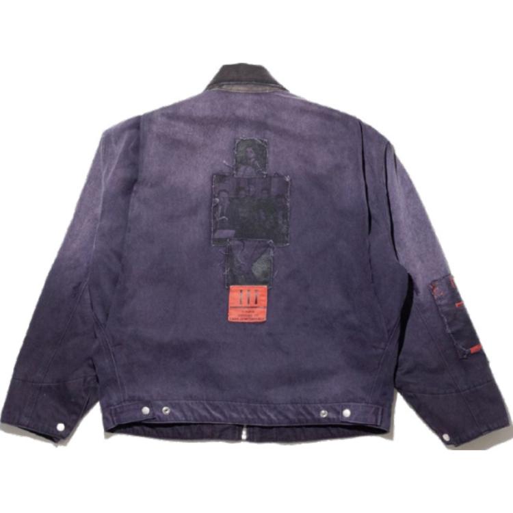 ENFANTS RICHES DEPRIMES Куртка пэчворк - вид 2