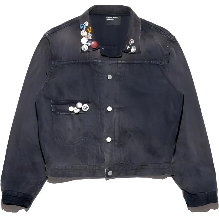 Enfants Riches Déprimés Type Vii Джинсовая куртка с декоративными пуговицами